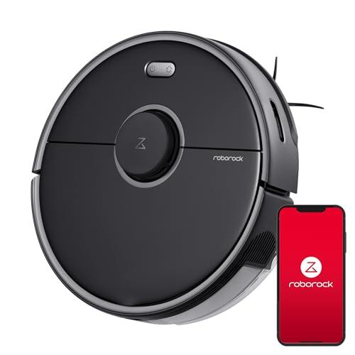 ロボロックRoborock S5 Max 黒 ロボット掃除機 水拭き対応 高精度レーザーセンサー 2...