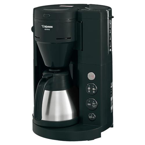 象印 コーヒーメーカー 珈琲通 全自動 1~4杯用 ミル一体型 挽き目&amp;濃さ調節 選べるフィルター ...