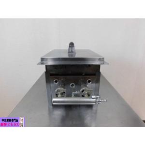 中古厨房 業務用 ステンレス ガス台 W600×D450×H640mm 調整脚+ 中古厨房 業務用 ステンレス ガス台 W600×D450×H640mm 調整脚+