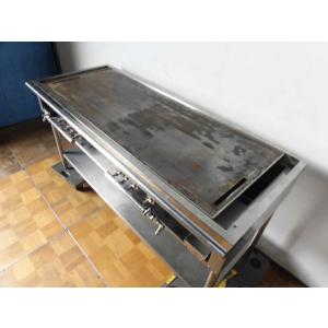 中古厨房 業務用 グリドル 鉄板焼き台 都市ガ...の詳細画像1