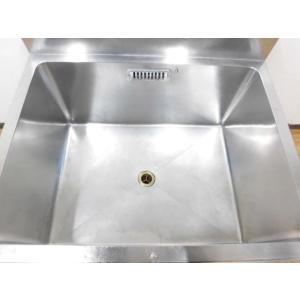 中古厨房 業務用 ステンレス 1槽シンク 深型...の詳細画像3