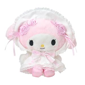 サンリオ ホワイトフリルデザイン　ハローキティ　マスコット　ぬいぐるみ 新品】サンリオ ホワイトフリルデザインシリーズ ハローキティ