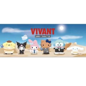 日曜劇場 VIVANT × サンリオキャラクターズ フェイスタオル 大判