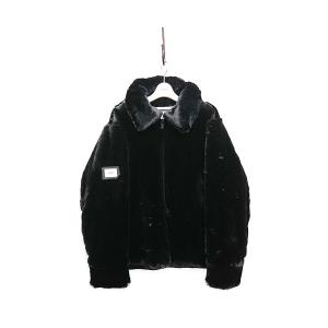 WTPAS 21AW GRIZZLY JACKET / POLY. FUR グリズリー ジャケット ブラック サイズ3 正規品 / 26620A｜reuseshop-closer