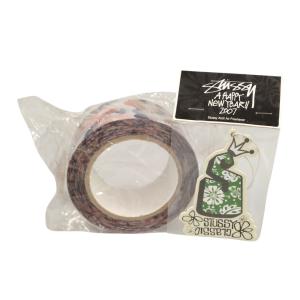 A BATHING APE アベイシングエイプ 迷彩柄 テープ STUSSY エアフレッシュナー セット 正規品 / 40205