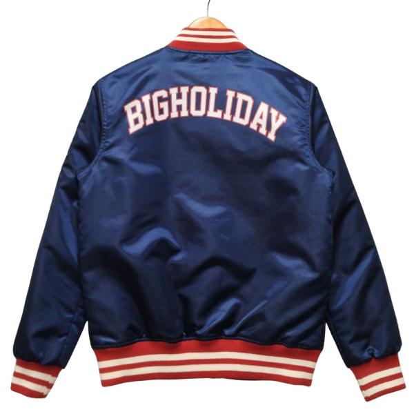 TMT ティーエムティー × CHAMPION チャンピオン ロゴプリント ナイロン スタジャン ネ...