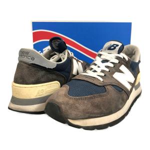 NEW BALANCE ニューバランス 品番 M990 N シューズ ネイビー サイズUS9.5D＝...