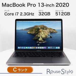 MacBook Pro 13-inch 2020 Cランク カラー：スペースグレイ ストレージ：512GB メモリ：32GB  macOS Catalina 10.15.7 JISキーボード｜reusestyle