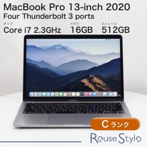 MacBook Pro 13インチ 2020 スペースグレイ 16GB 512GB JISキーボード