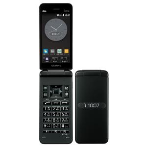 (中古並品) au KYOCERA GRATINA 8GB ブラック KYF42【安心保証90日/赤ロム永久保証】GRATINA 本体 Android アンドロイド ガラホ