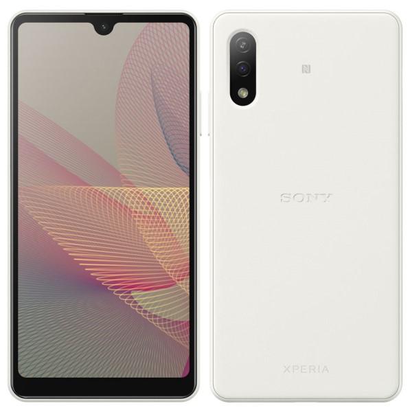 (中古並品)〈SIMフリー〉 SONY Xperia Ace II 64GB ホワイト SO-41B...