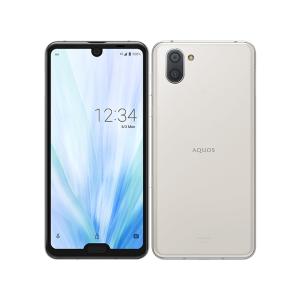 SHARP AQUOS R3 SHV44 128GB プラチナホワイト au解除版AQUOSR3 本体 Android アンドロイド スマホ