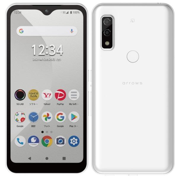 (中古並品)〈SIMフリー〉 FUJITSU Arrows We 64GB ホワイト A101FC【...