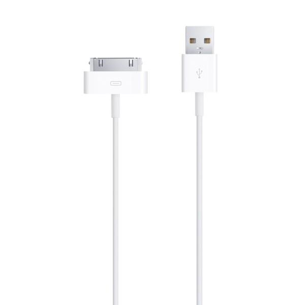 (未使用品) Apple 30ピン - USBケーブル / Dock-USBケーブル MA591G/...