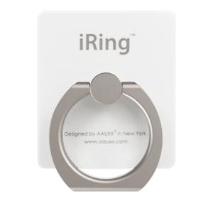 ユニーク iRing  スマホリング ホワイト AUN59056