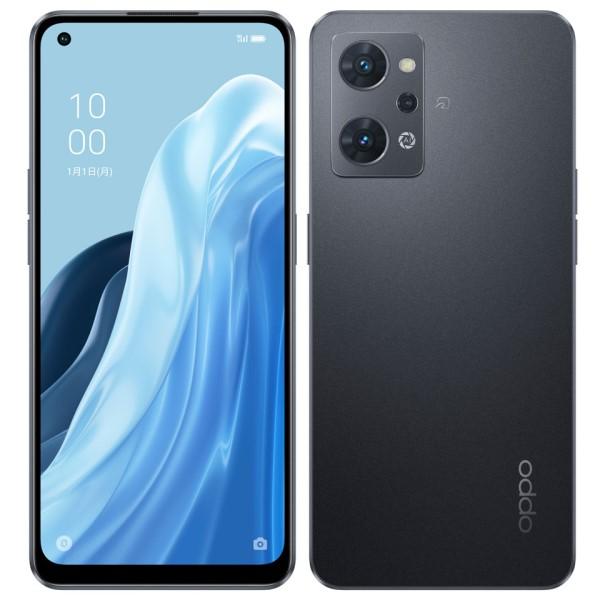 (中古良品)〈SIMフリー〉OPPO OPPO Reno7 A 128GB ブラック OPG04au...