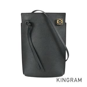 ロエベ LOEWE PEBBLE ペブル ホーボー ショルダーバッグ バッグ レザー レディース ブラック系 BANBPTMX011100 【新品】 LOEWE（ロエベ） LOEWE PEBBLE ペブル ホーボー ショルダーバッグ
