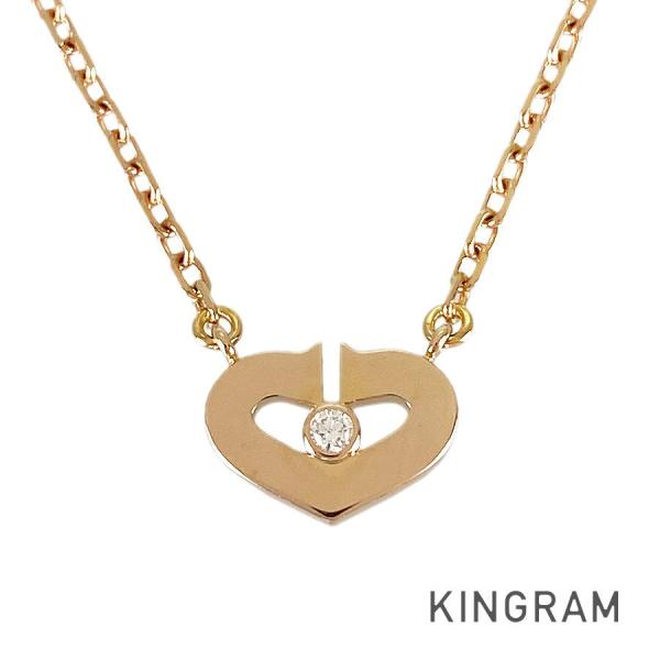 カルティエ Cハート ネックレス ftj【中古】