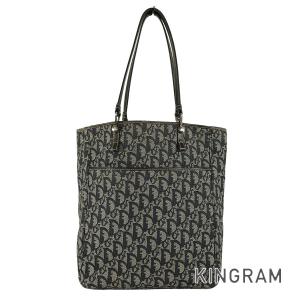 美品 Dior ディオール フライトライン トロッター ネイビー ブラック オレンジ シルバー金具 キャンバス ショルダーバッグ ポシェット レディース 506656 【中古】 Dior - 美品 Dior ディオール フライトライン トロッター ネイビー