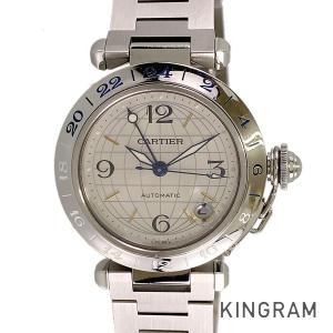 カルティエ パシャ C メリディアンGMT W31029M7 ユニセックス 腕時計 sss【中古】｜reusmilemall