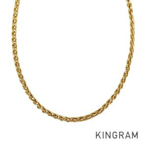 エングレイヴド プレート ネックレス 14K 45cm ハワイアンジュエリー 