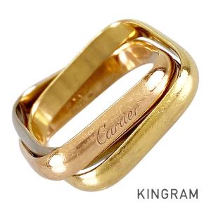 Cartier（カルティエ） トリニティ リング XL #53 750PG/WG/YG スリー
