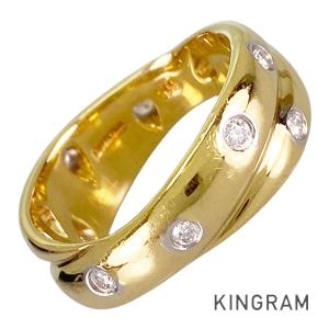 TIFFANY&Co.（ティファニー） ドッツ ダイヤ リング 約13号 750YG
