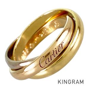 Cartier カルティエ トリニティ リング 指輪 #46 K18YG イエロー