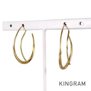 Cartier（カルティエ） クラシックフープ K18イエローゴールド ピアス