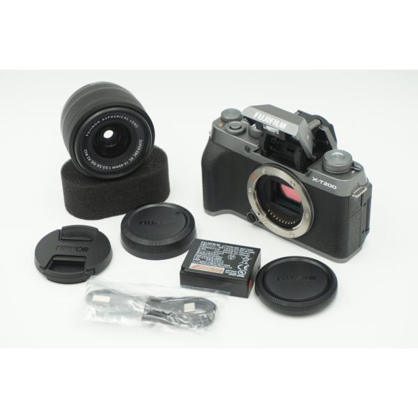 富士フイルム(FUJIFILM) ミラーレス一眼カメラ X-T200レンズキット ダークシルバー X...