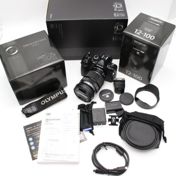 OM SYSTEM/オリンパス OM-1 12-100mm F4.0 PROキット ブラック