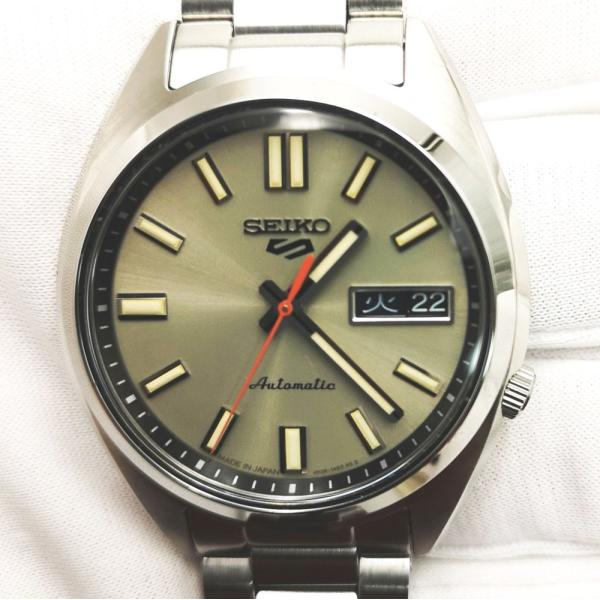 SEIKO 5 Sports 中古 セイコー 5スポーツ SBSA257 アイボリー ケース:34....