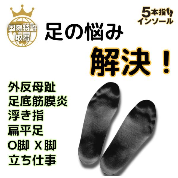 ◆安心保証付き◆湯せんトレイセット 5本指 インソール  国際特許取得 世界初 の指先まで 完全 オ...