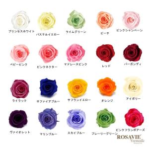 プリザーブドフラワー バラ1輪 花材 アレンジメント 単体 選べる7色