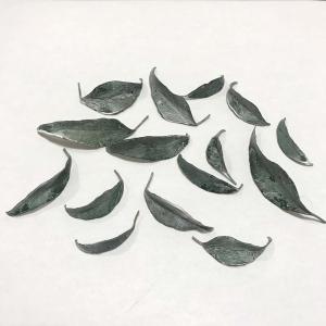 アイビー SSサイズ ウォッシュホワイト 約15枚入り　プリザーブドフラワー ハーバリウム リーフ 葉 花材 グリーン