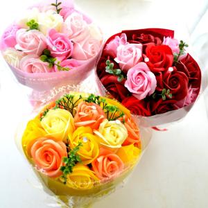 ソープフラワー グレイスブーケ 花束　バラ ローズ ギフト  誕生日 送料無料  フラワー お祝い アレンジ 母の日