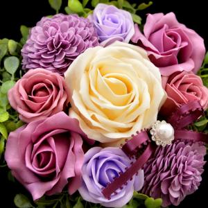 ソープフラワー 仏花 お供え box ギフト ...の詳細画像4
