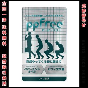 ピーピーフリー ppFree 60粒 サプリメント ペパーミントオイル高配合 腸溶性ソフトカプセル