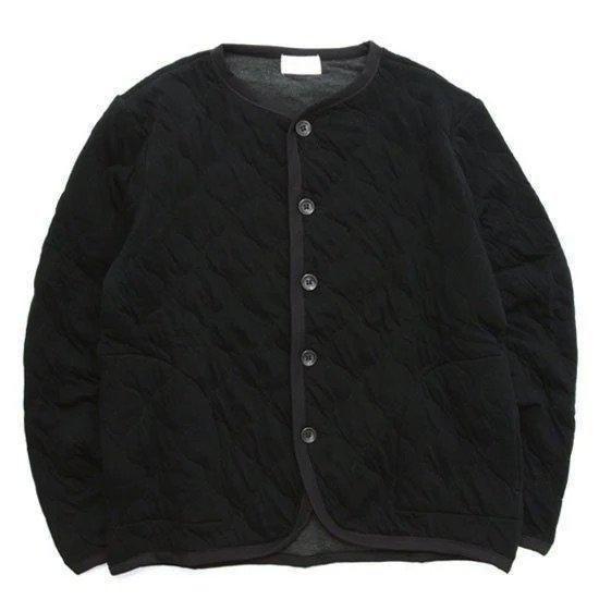 SPINNER BAIT スピナーベイト｜ミリタリーキルト カーディガン (ブラック)(キルティング...