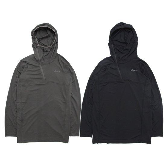 【Afterglow アフターグロー】PD HALF ZIP HOODIE パワードライ ハーフジッ...
