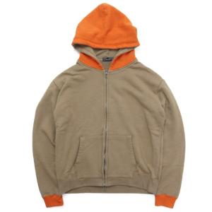 Nasngwam ナスングワム｜PHANTOM ZIP PARKA (ベージュ)(ジップパーカー)｜reveshop