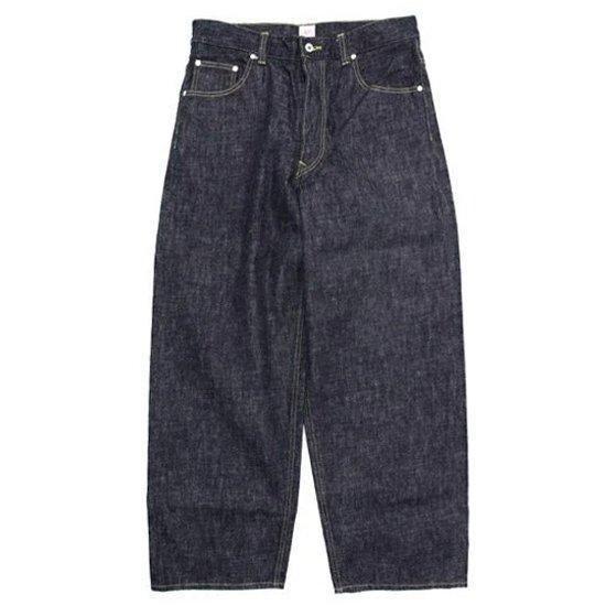 CRANK PROJECTS クランクプロジェクツ｜デニム ファットパンツ (インディゴ)(太パン)
