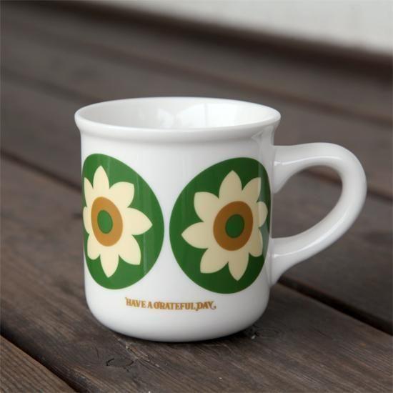 HAVE A GRATEFUL DAY ハブアグレイトフルデイ｜MUG CUP -HELIOTROP...