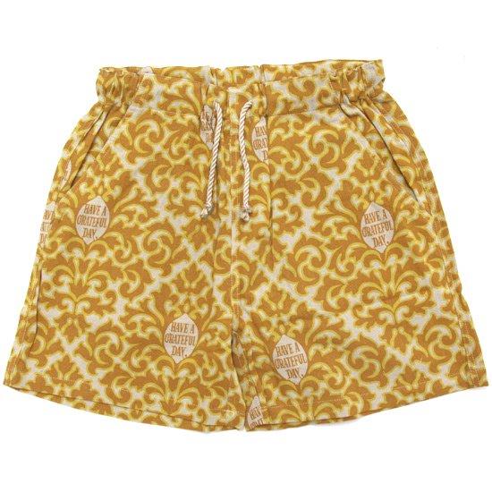 HAVE A GRATEFUL DAY ハブアグレイトフルデイ｜DAMASK EASY SHORTS...