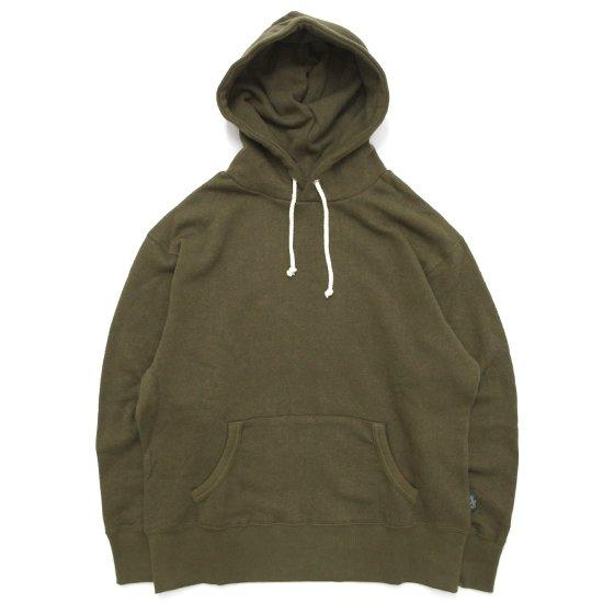 GO HEMP ゴーヘンプ｜HEMP SET IN PULL HOODY (ドライドハーブグリーン)...