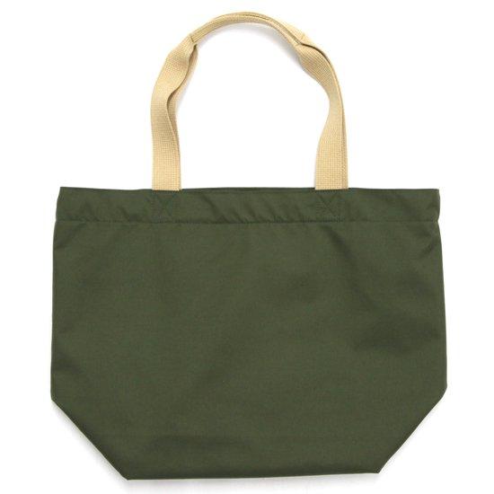 【 ii (イイ) 】TOTE BAG (オリーブ)(ウエア生地のトートバッグ)