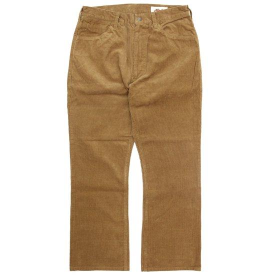 Nasngwam ナスングワム｜SOUTH FLARE PANTS (ゴールド)(コーデュロイ フレ...