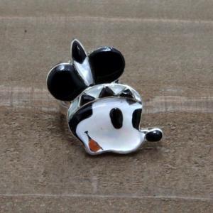 ZUNI ズニ族｜インレイ キャラクター リング REGINA KALLESTEWA作 15号