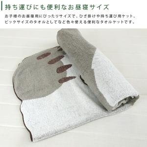 お昼寝ケット ジブリ となりのトトロ 80×1...の詳細画像3