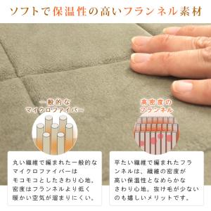 ラグ こたつ敷き布団 長方形 140×190c...の詳細画像2